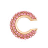 Women's Copper Inlaid Zircon Geometric Ushaped Cring Cshaped Ear Clips