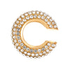 Women's Copper Inlaid Zircon Geometric Ushaped Cring Cshaped Ear Clips