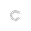 Women's Copper Inlaid Zircon Geometric Ushaped Cring Cshaped Ear Clips