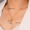 Women's Copper Inlaid Zircon Heart Shape Pendant Ochain Jewelry Light Luxury Style Electroplating