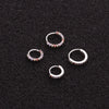 Women's Copper Microinlaid Geometric Nose And Ear Piercing Jewelry Handmade