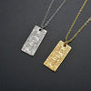 Women's Copper Micropavé Heart Geometric Pendant Necklace With Ochain Fashion Jewelry