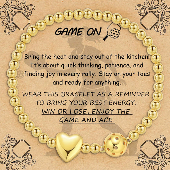 Women's Copper Paperclip Chain Bracelet With Zircon Geometric Football Charm Electroplated Sporty Fashion Jewelry Gift