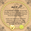 Women's Copper Paperclip Chain Bracelet With Zircon Geometric Football Charm Electroplated Sporty Fashion Jewelry Gift