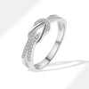 Women's Copper Ring Electroplated Versatile Geometric Design