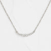 Women's Copper Zircon Microinlaid Geometric Smiling Face Shape Fashionable Light Luxury Necklace