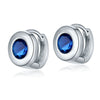 Women's Copper Zircon Star Hoop Earrings Classic Round Ear Buckle Multicolor Natural Style Jewelry Wholesale