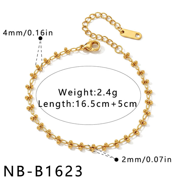Women's Crossshaped Electroplated Stainless Steel Bracelet And Anklet Set With Cubic Zirconia And Rhinestone Embellishments