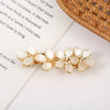 Women's Crystal Diamond Hair Clip With Electroplating Top Clip For Ponytail Accessory