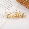 Women's Crystal Diamond Hair Clip With Electroplating Top Clip For Ponytail Accessory