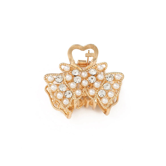Women's Crystal Diamond Hairpin Top Clip Headwear