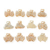 Women's Crystal Diamond Hairpin Top Clip Headwear