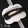 Women's Crystal Geometric Bow Hair Clip Handwoven Bb Clip Hairpin For Bangs Styling