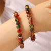 Women's Crystal Geometric Handmade Beaded Bracelet