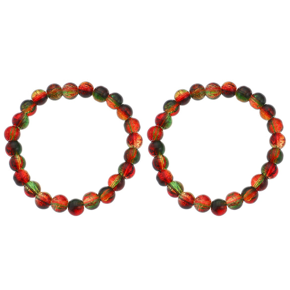Women's Crystal Geometric Handmade Beaded Bracelet