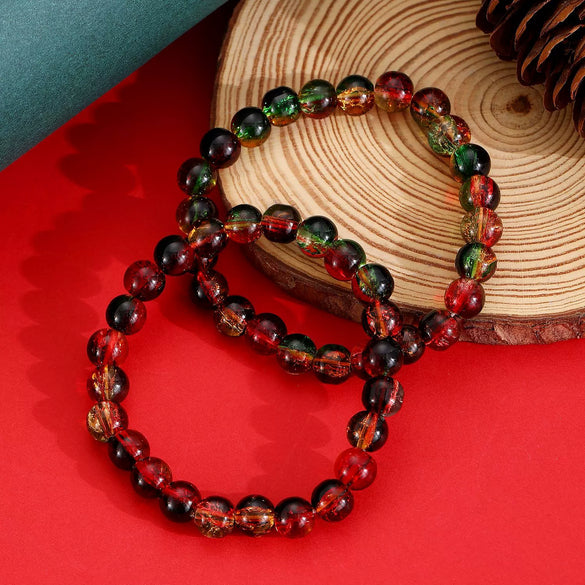 Women's Crystal Geometric Handmade Beaded Bracelet