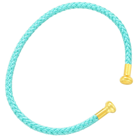 Women's Cshaped Elastic Opening Thread Rope Hand Knitted Bracelet