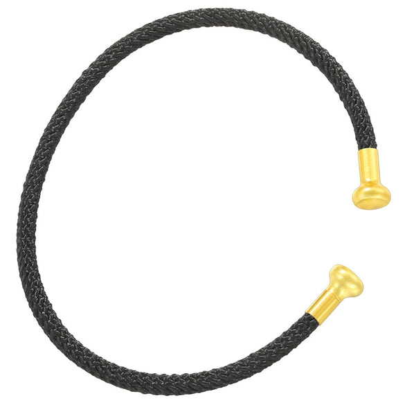 Women's Cshaped Elastic Opening Thread Rope Hand Knitted Bracelet