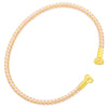 Women's Cshaped Elastic Opening Thread Rope Hand Knitted Bracelet