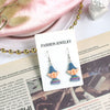 Women's Cute Cartoon Doll Earrings Creative Resin And Plastic Jewelry For Wholesale