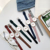 Women's Daisy Watch Alloy Case Ordinary Glass Mirror 3D Relief Simple Elegant Leisure Style