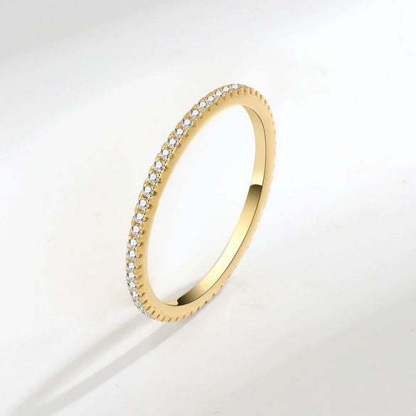 Women's Diamond Ring Geometric Pattern Copper Electroplating