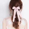 Women's Doublelayer Bow Polyester Fiber Handmade Hairpin