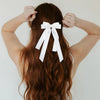 Women's Doublelayer Bow Polyester Fiber Handmade Hairpin