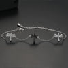 Women's Dragonfly Chain Bracelet With Zircon Inlay Electroplated Copper Jewelry Simple Animal Design