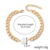 Women's Electroplated Alloy Multilayer Pearl Irregular Geometry Bracelet