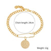 Women's Electroplated Alloy Multilayer Pearl Irregular Geometry Bracelet