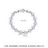 Women's Electroplated Copper Flower And Leaf Bracelet With Inlaid Zircon Fashion Jewelry