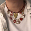 Women's Electroplated Heart Shape Stainless Steel And Titanium Steel Pendant