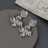 Women's Electroplated Metal Geometric Rhombus Stud Earrings With Copper Posts Elegant Fashion Jewelry Wholesale