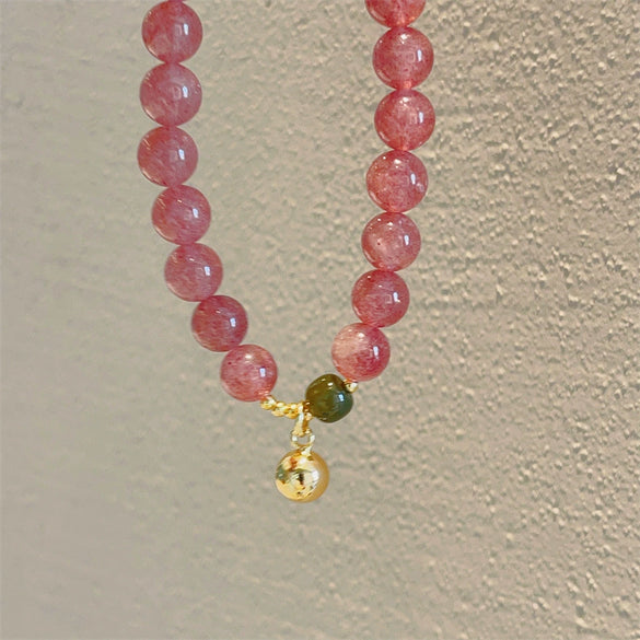 Women's Elegant Alloy Crystal And Freshwater Pearl Geometric Bangle Bracelet With Jade Style Accents