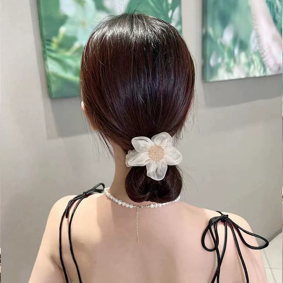 Women's Elegant Cloth Handmade Plant Flowers Hair Band Hair Accessories