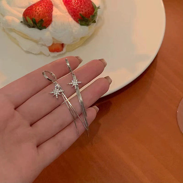 Women's Elegant Fashionable Ear Studs With Pearl Mango Shape Alloy Material Electroplating Treatment And Bow Pattern