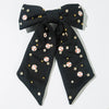 Women's Elegant Geometric Fabric Rhinestone Diamond Spring Clip Hair Tie Accessories