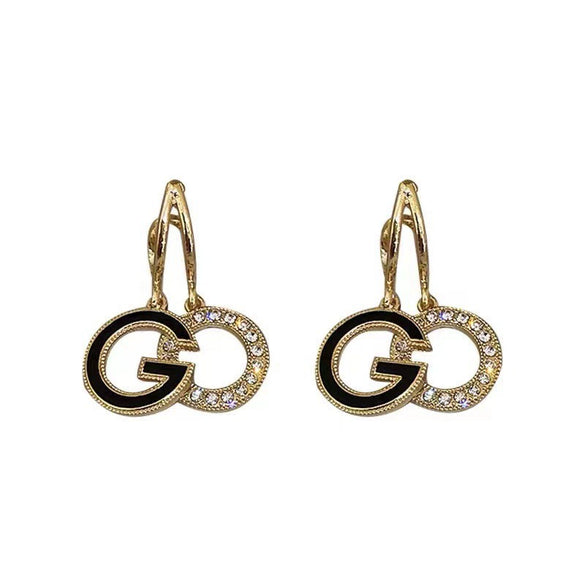 Women's Elegant Simple Style Alloy Earrings With Electroplating