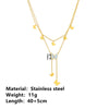 Women's Elegant Stainless Steel Butterfly Anklet