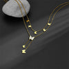 Women's Elegant Stainless Steel Butterfly Anklet