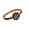 Women's Enamel Bracelet Watch With Colorful Dial Luxurious Retro Jewelry Design And Versatile Plated Finish