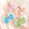 Women's Exaggerated Conch Stud Earrings Electroplated Alloy Oceaninspired Fashion Jewelry With Stainless Steel Ear Posts