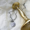 Women's Expression Sweater Chain Accessories Titanium Steel Electroplated Crying Smiling Face Necklace