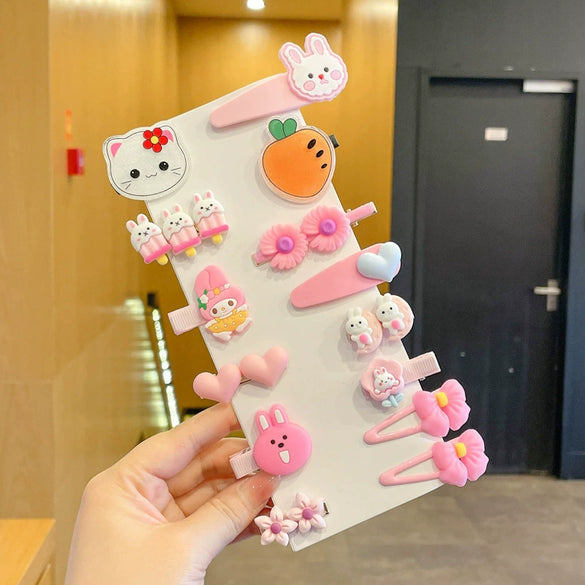 Women's Fabric Handmade Cartoon Plants And Flowers Style Side Bangs Hairpin Hair Accessories