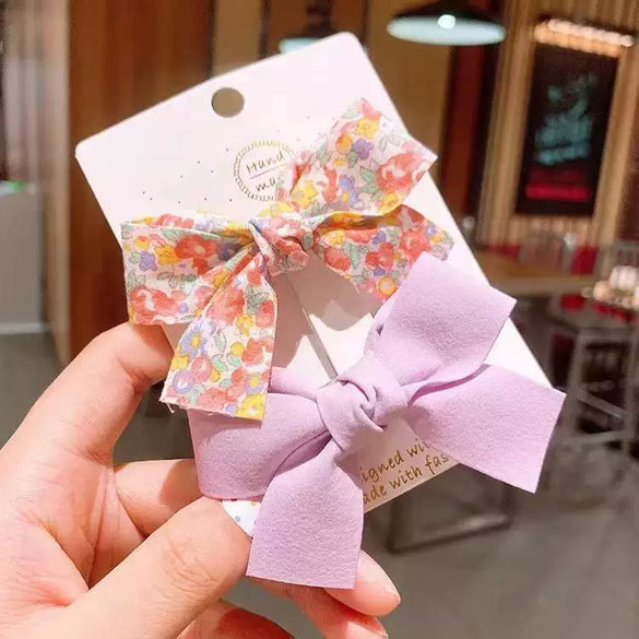 Women's Fabric Handmade Cartoon Plants And Flowers Style Side Bangs Hairpin Hair Accessories