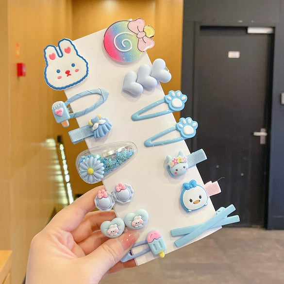 Women's Fabric Handmade Cartoon Plants And Flowers Style Side Bangs Hairpin Hair Accessories