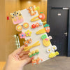 Women's Fabric Handmade Cartoon Plants And Flowers Style Side Bangs Hairpin Hair Accessories