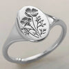 Women's Fashion Alloy Geometric Ring With Electroplated Finish Simple Light Luxury Style Statement Jewelry