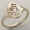 Women's Fashion Alloy Geometric Ring With Electroplated Finish Simple Light Luxury Style Statement Jewelry